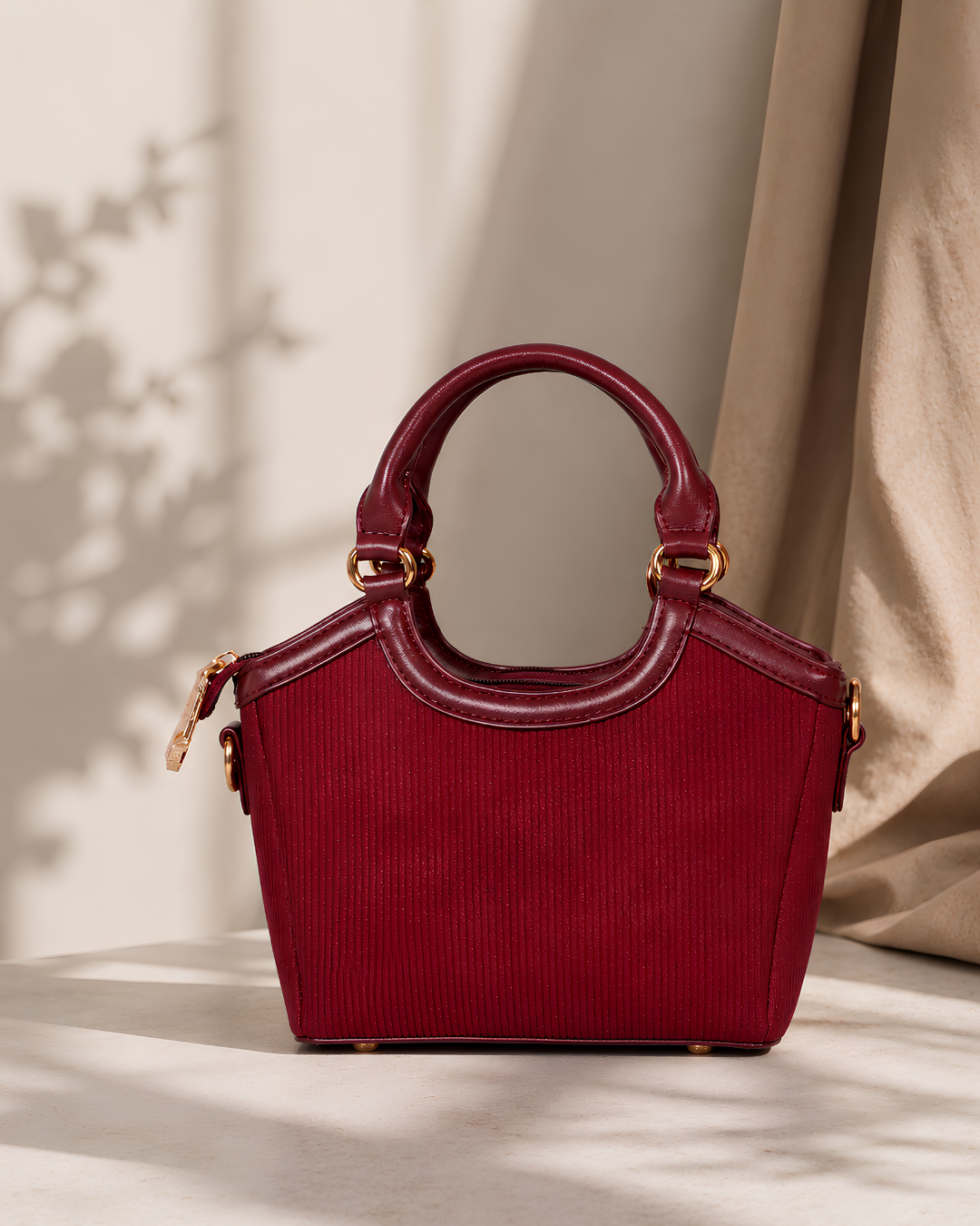 Elara Mini Structured Top-Handle Bag