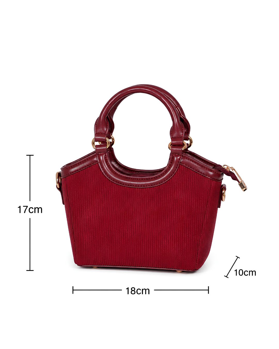Elara Mini Structured Top-Handle Bag
