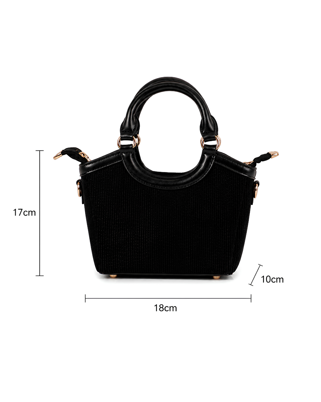 Elara Mini Structured Top-Handle Bag