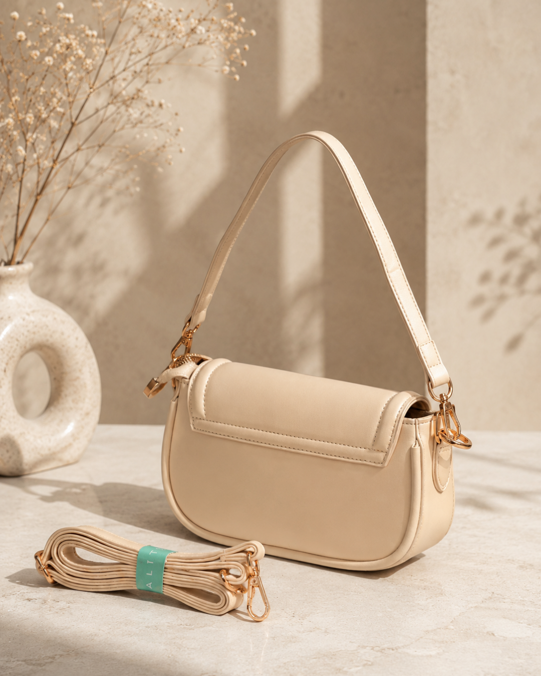 Aurelia Classic Flap Crossbody Shoulder Bag