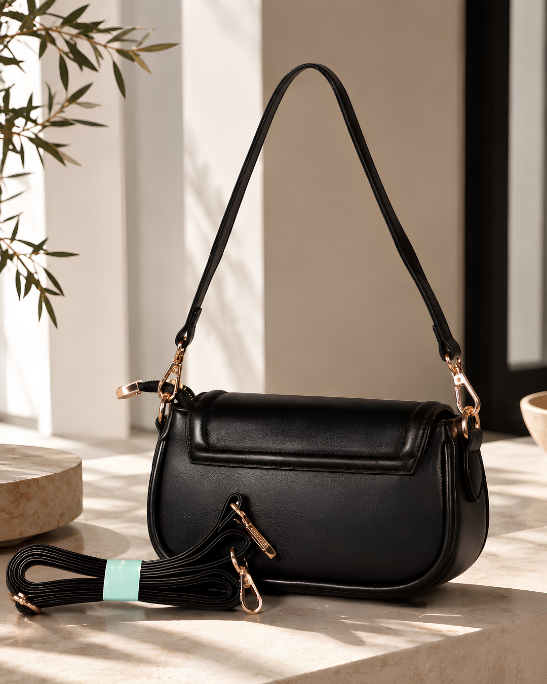 Aurelia Classic Flap Crossbody Shoulder Bag