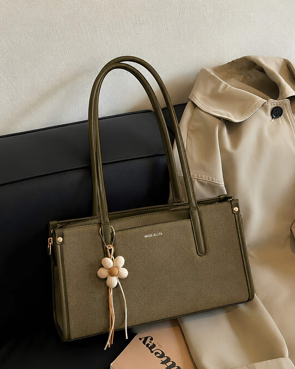 Aveline Everyday Structured Tote Bag