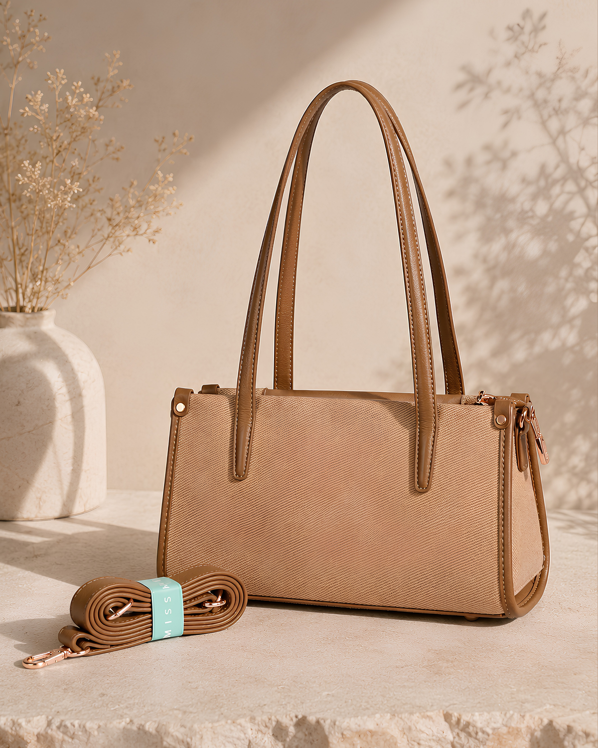 Aveline Everyday Structured Tote Bag