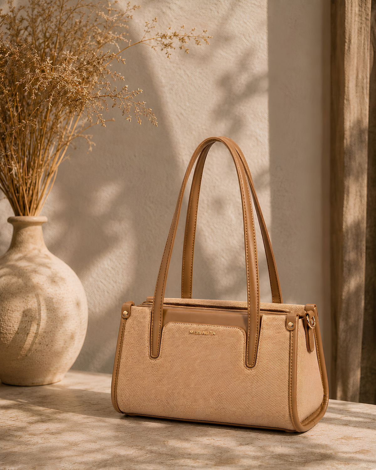 Aveline Everyday Structured Tote Bag