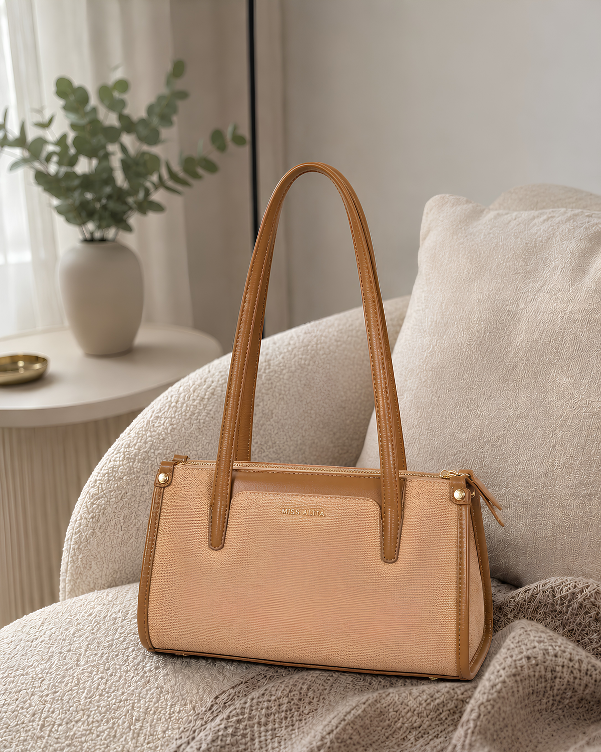 Aveline Everyday Structured Tote Bag