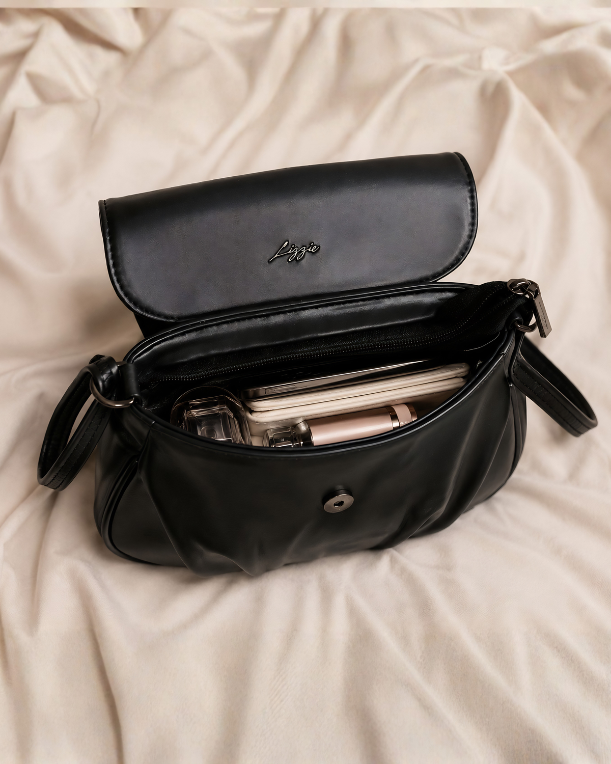 Livia Soft Fold Shoulder Bag