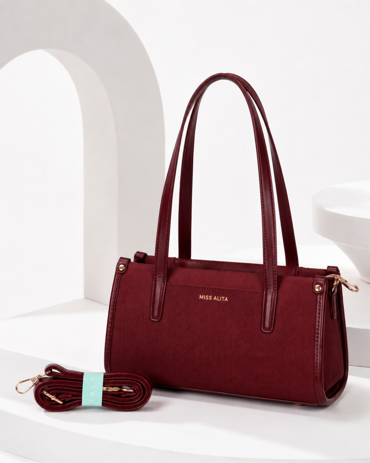 Aveline Everyday Structured Tote Bag