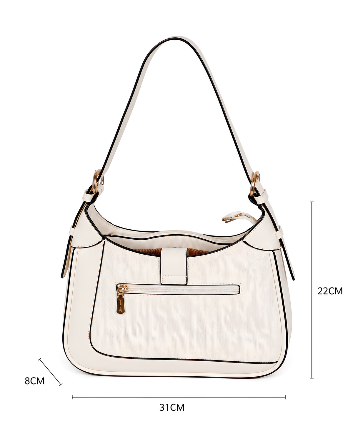 Serena Minimal Hobo Shoulder Bag