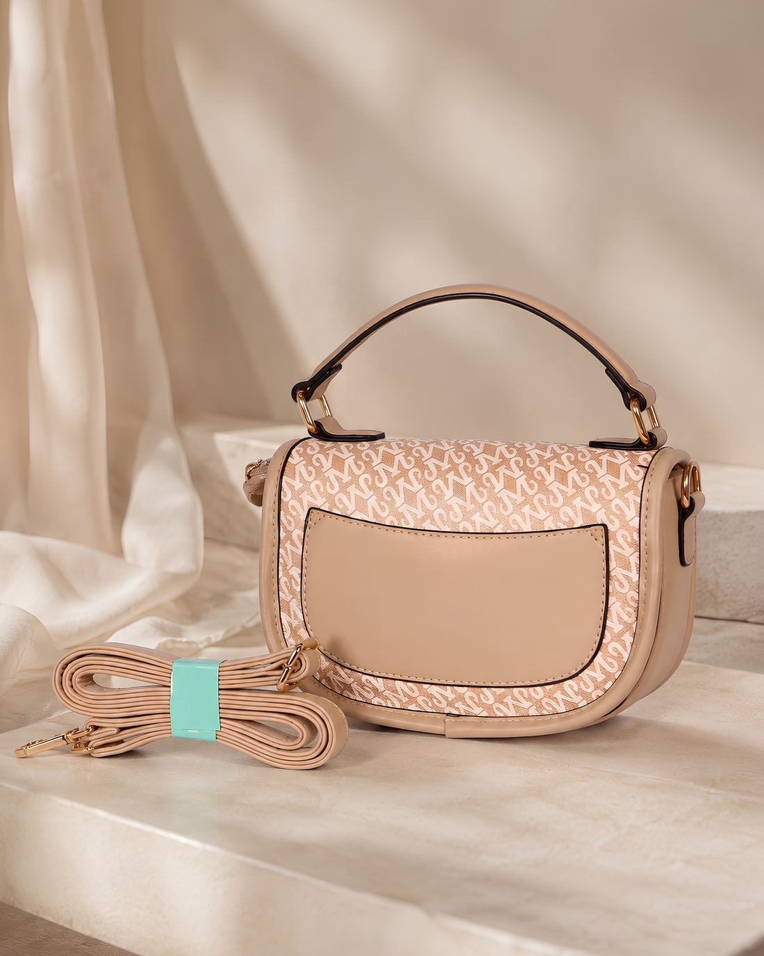 Mila Signature Flap Shoulder Bag
