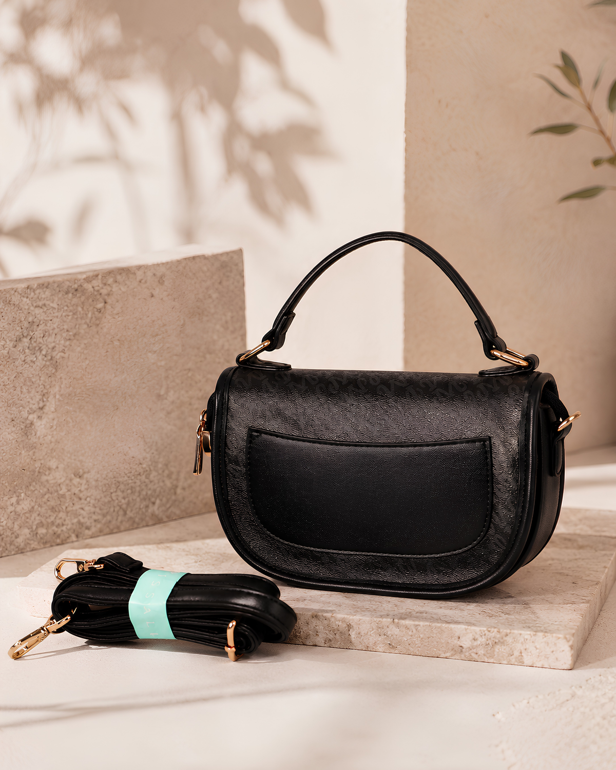 Mila Signature Flap Shoulder Bag