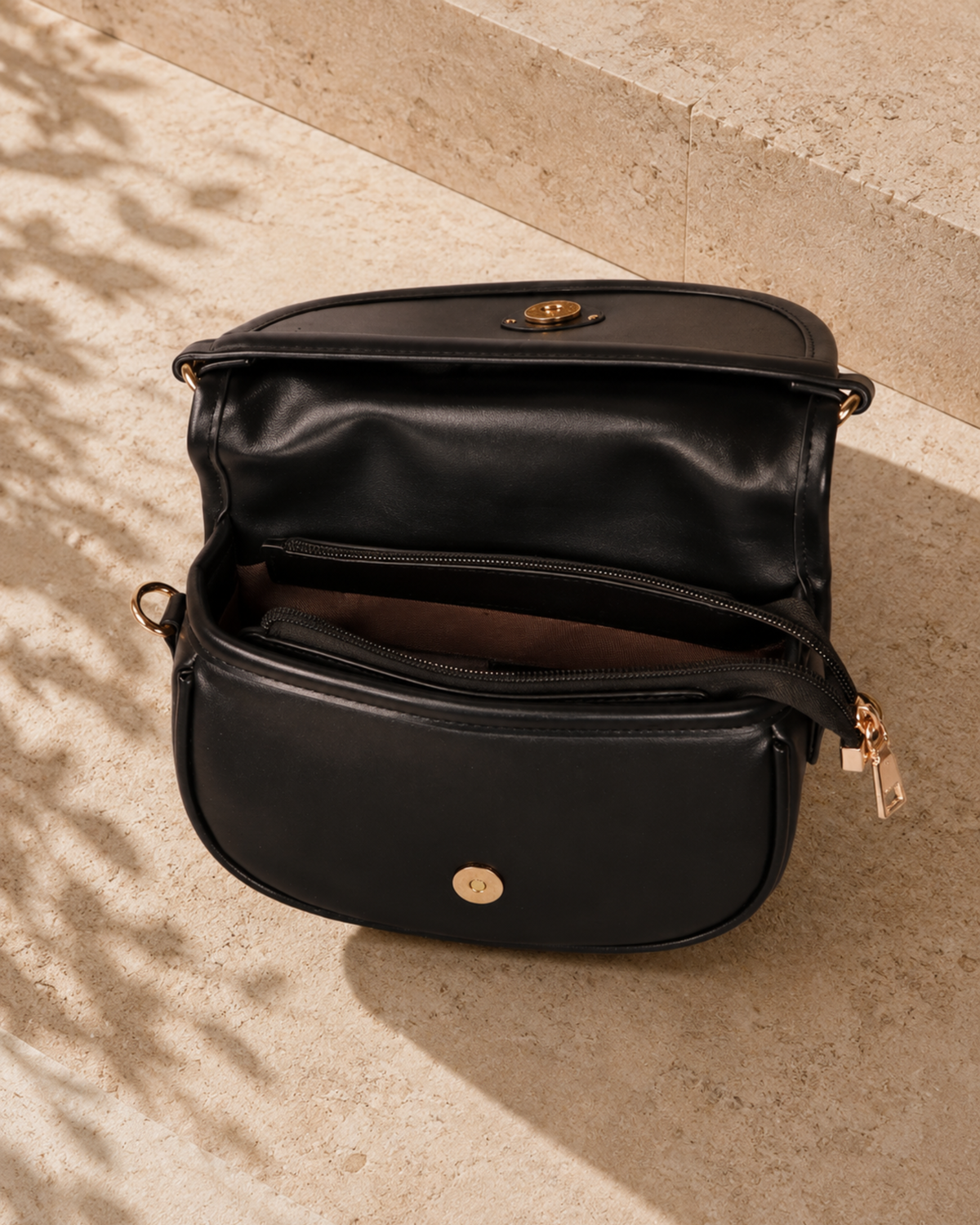 Mila Signature Flap Shoulder Bag