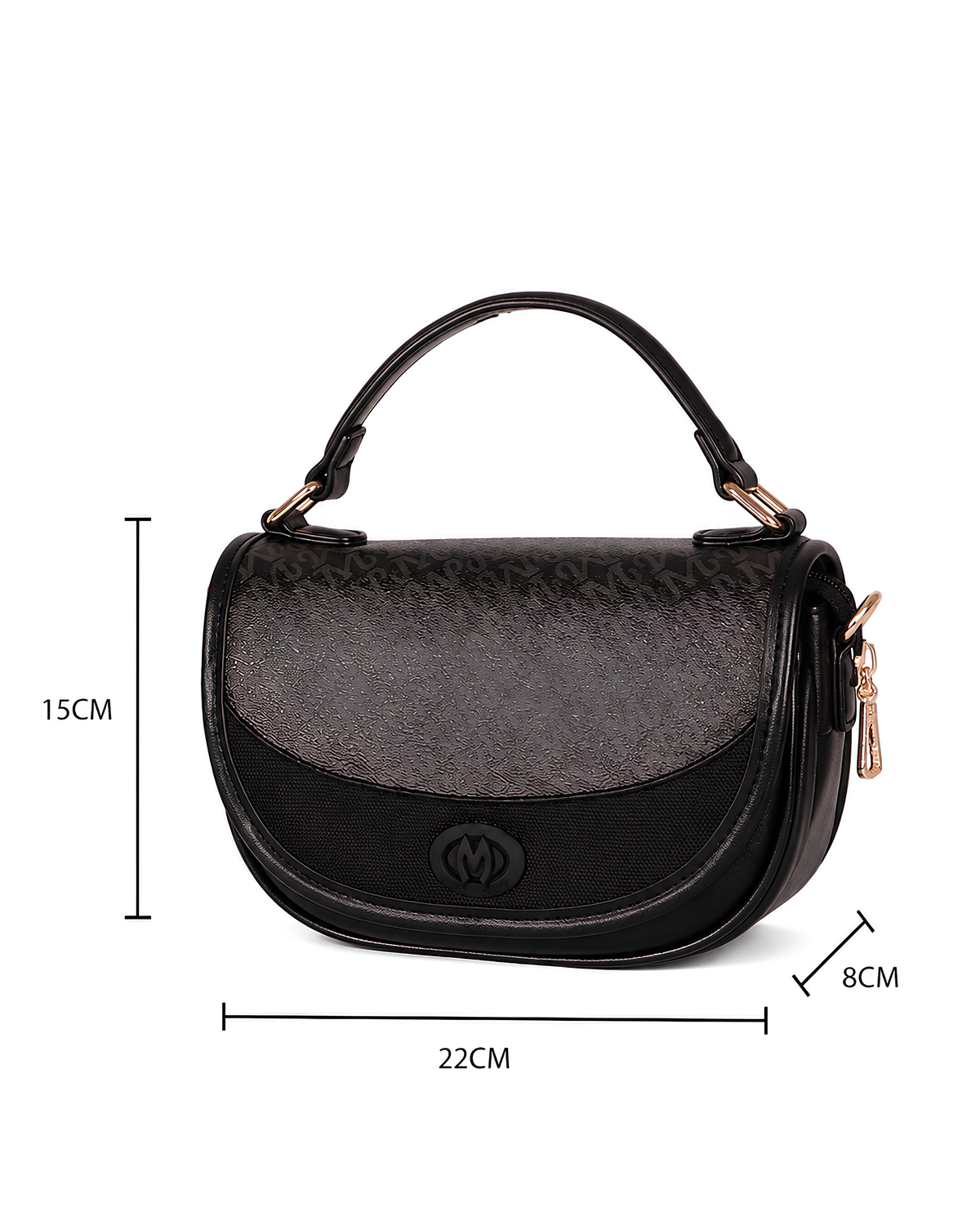 Mila Signature Flap Shoulder Bag