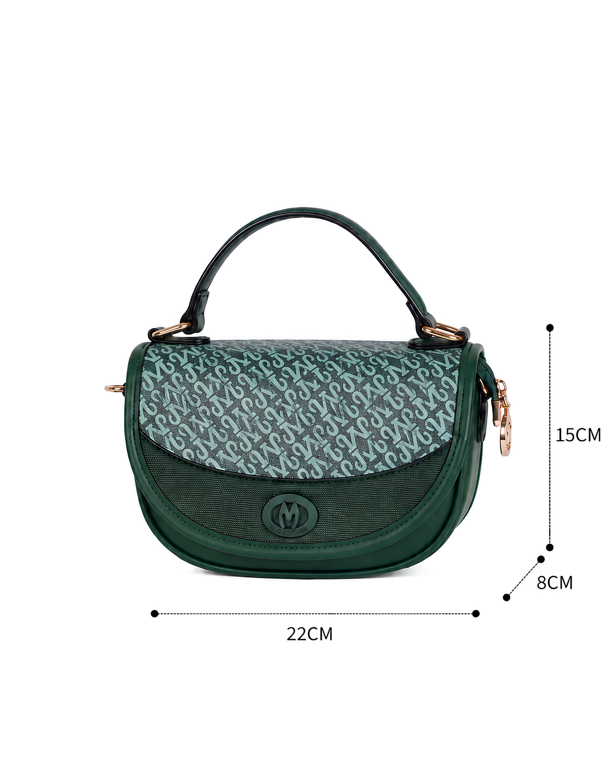 Mila Signature Flap Shoulder Bag