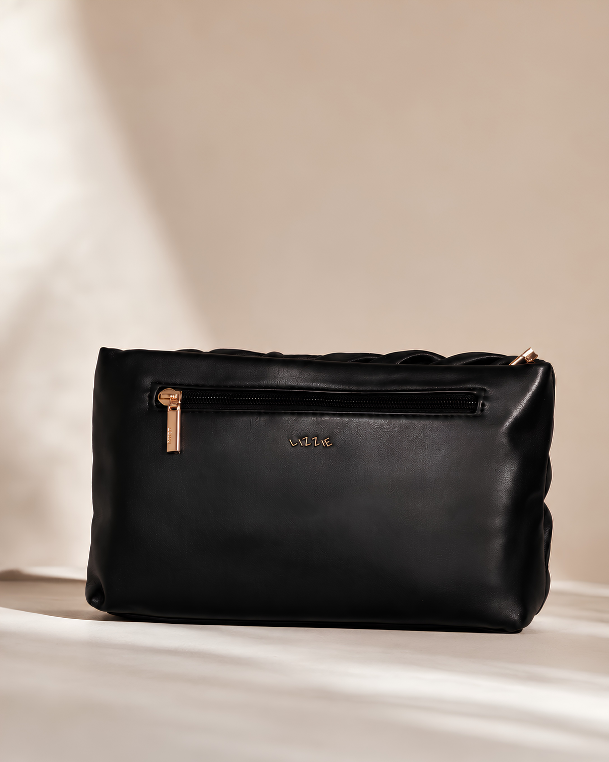 Elara Sculpted Weave Shoulder Bag