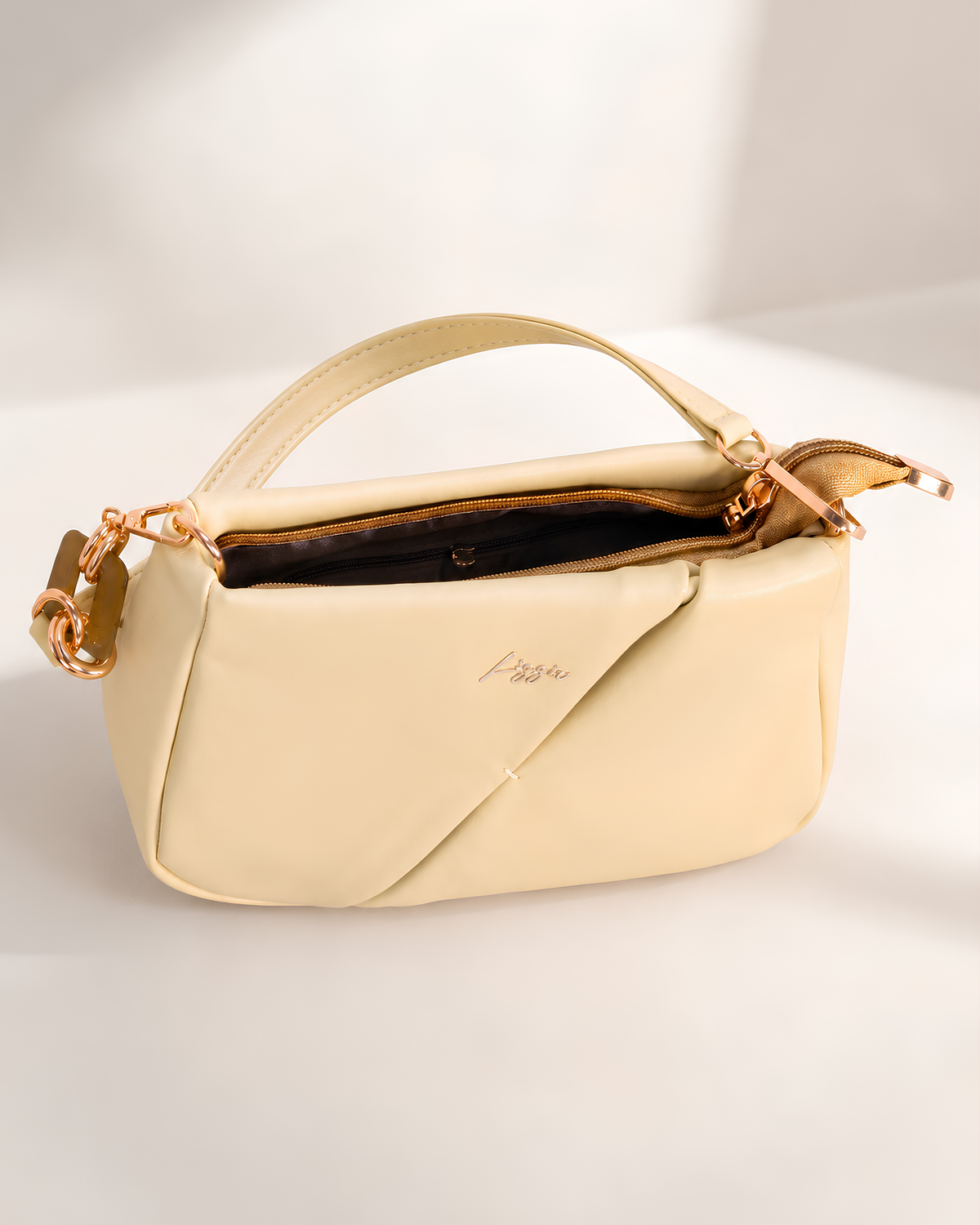 Aveline Sculpted Fold Shoulder Bag