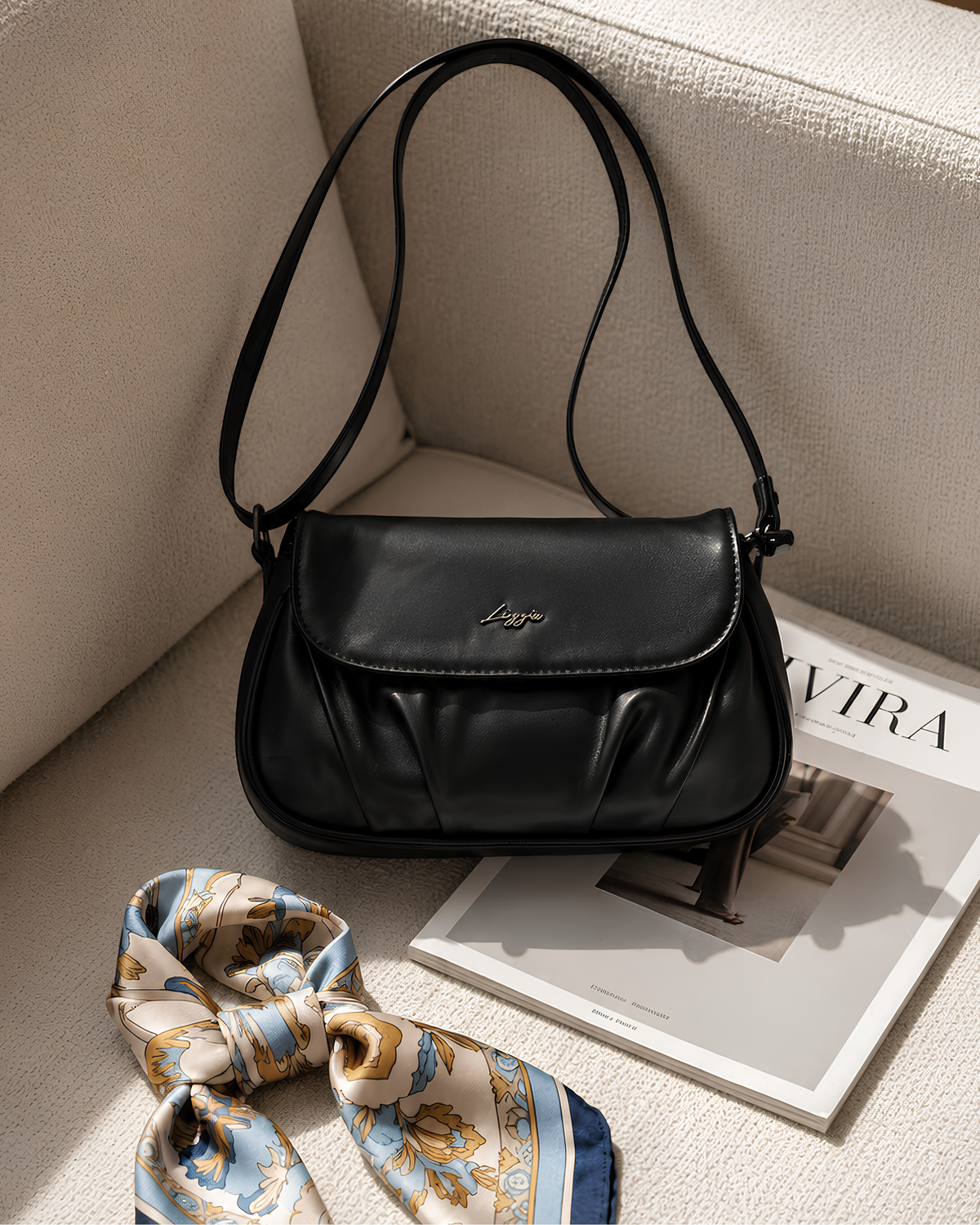 Livia Soft Fold Shoulder Bag