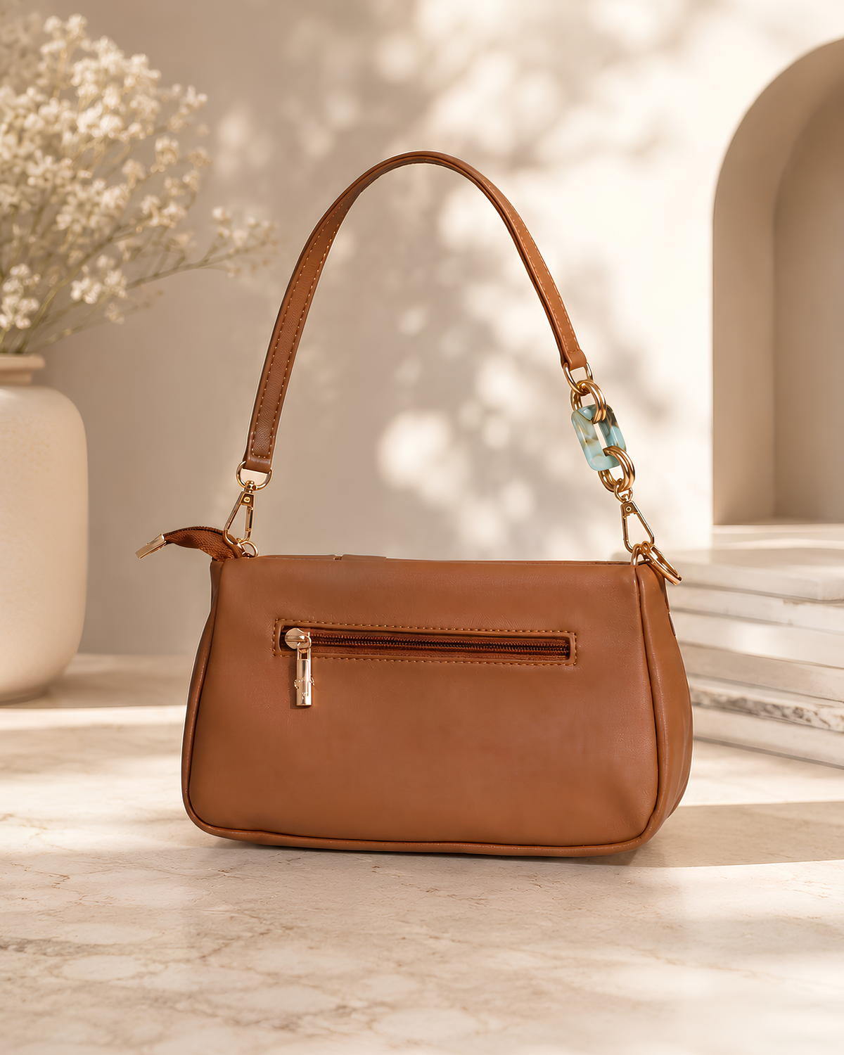 Aveline Sculpted Fold Shoulder Bag