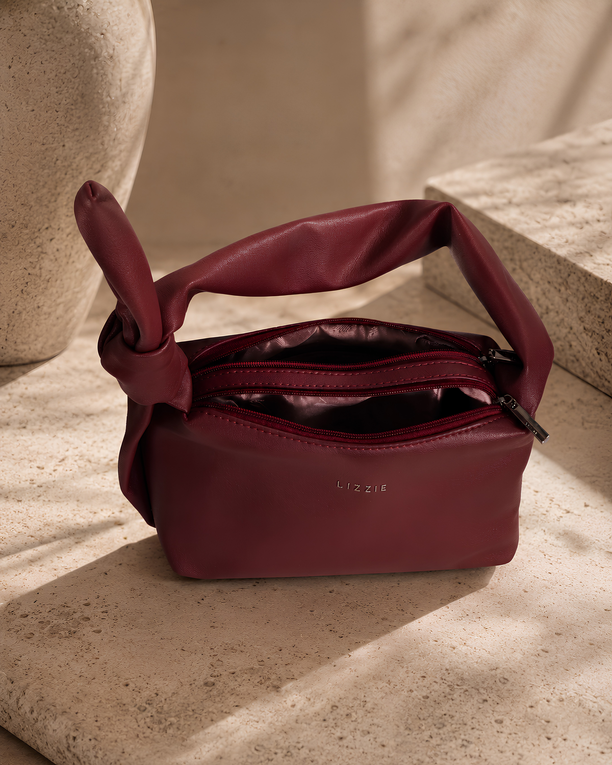 Serena Knot Handle Shoulder Bag