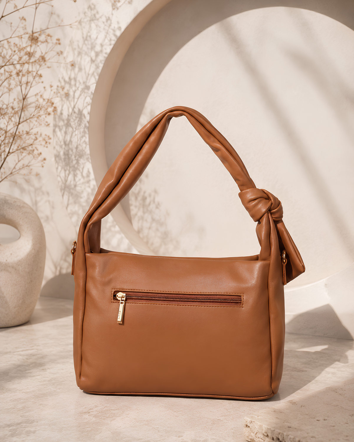 Serena Knot Handle Shoulder Bag